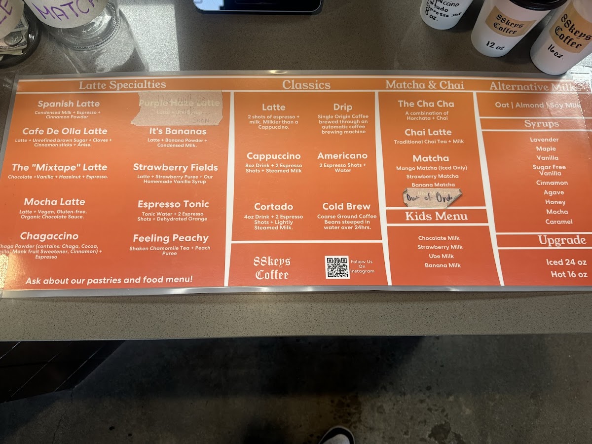 Menu 88Keys Coffee-7